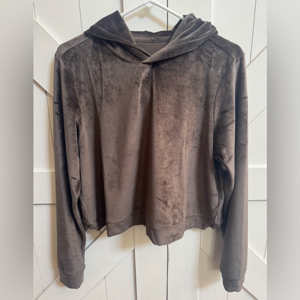 Vuori Haven Hoodie Dark Java Size Medium